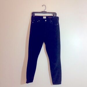 Alice + Olivia designer black cord pants size 29